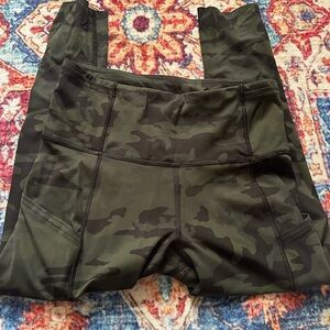 Lululemon Athletica Camouflage Leggings
